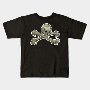 Zombie Skull 'n' Crossbones Kids T-Shirt